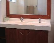 The self-catering accommodation unit has a bathroom with towels & toilettries supplied